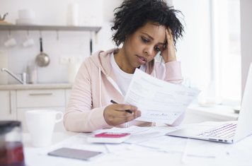 struggling with debt and depression